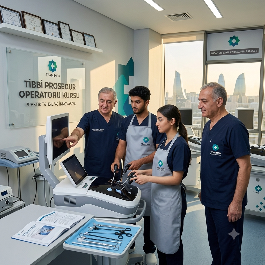 Tibbi Prosedur Operatoru Kursu – 3 Aya Tam Hazır Kadr Ol!