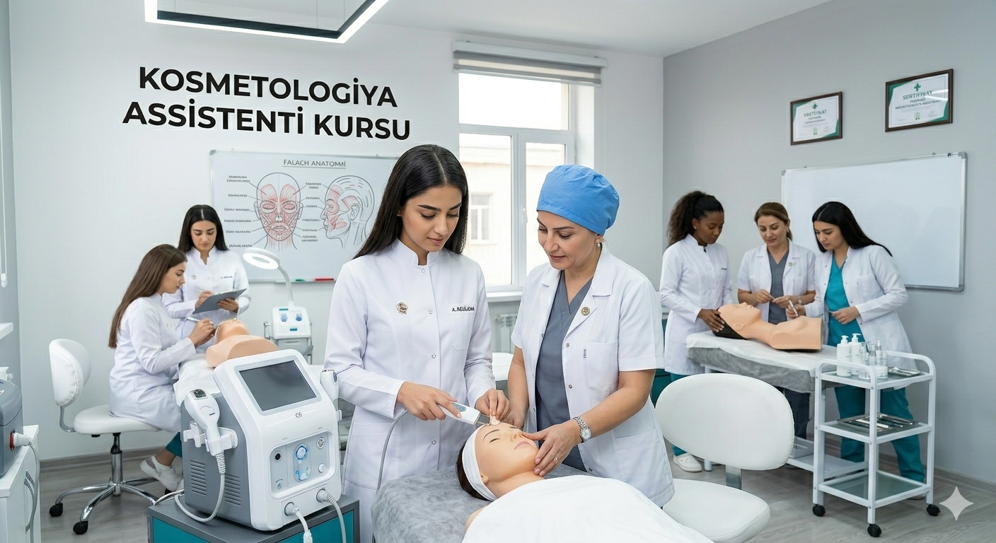Peşəkar Kosmetologiya Assistentliyi Kursu