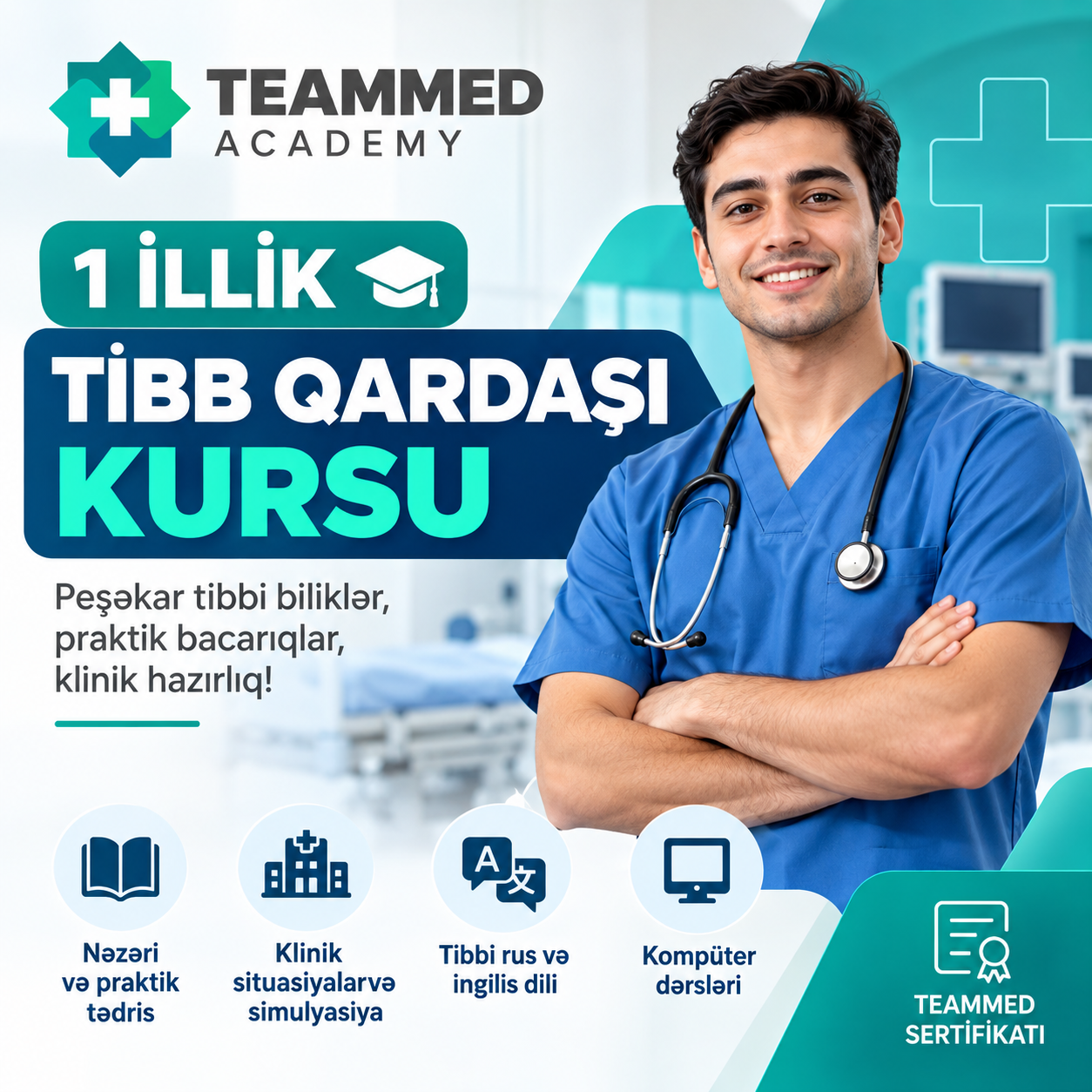 1 illik Tibb qardaşı kursu