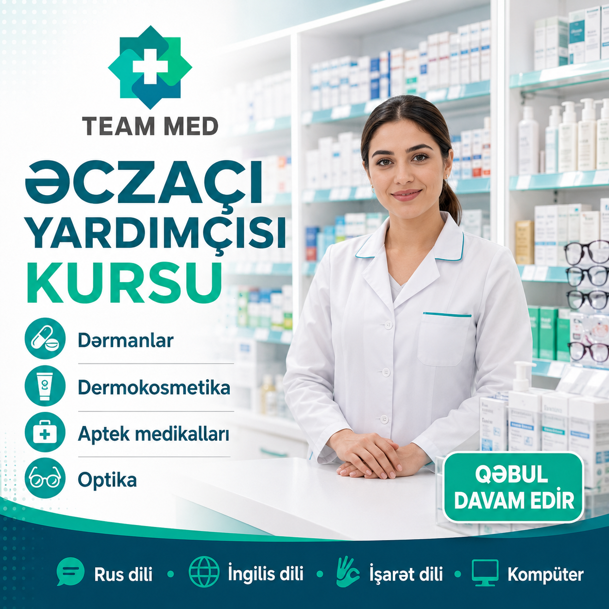 Əczaçı yardımçısı kursu